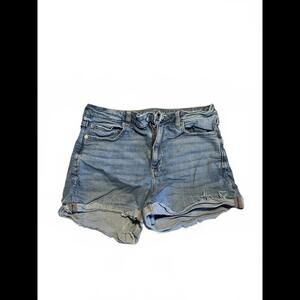 American Eagle Stretch Mom Shorts - Comfortable Denim Summer Essential